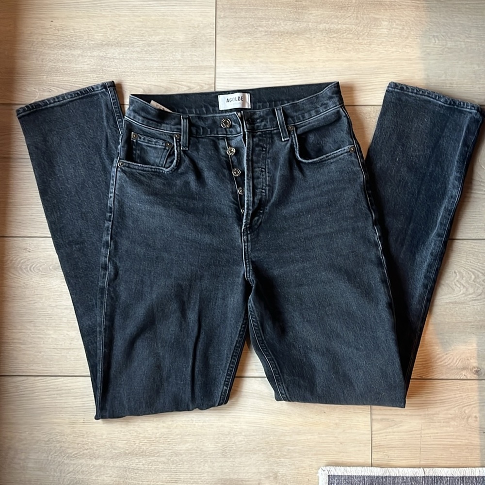 AGOLDE Freya high rise slim jeans